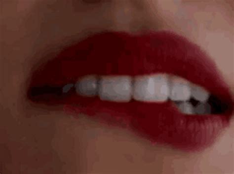 biting gif|44 Lip Biting GIFs — gif.guru.